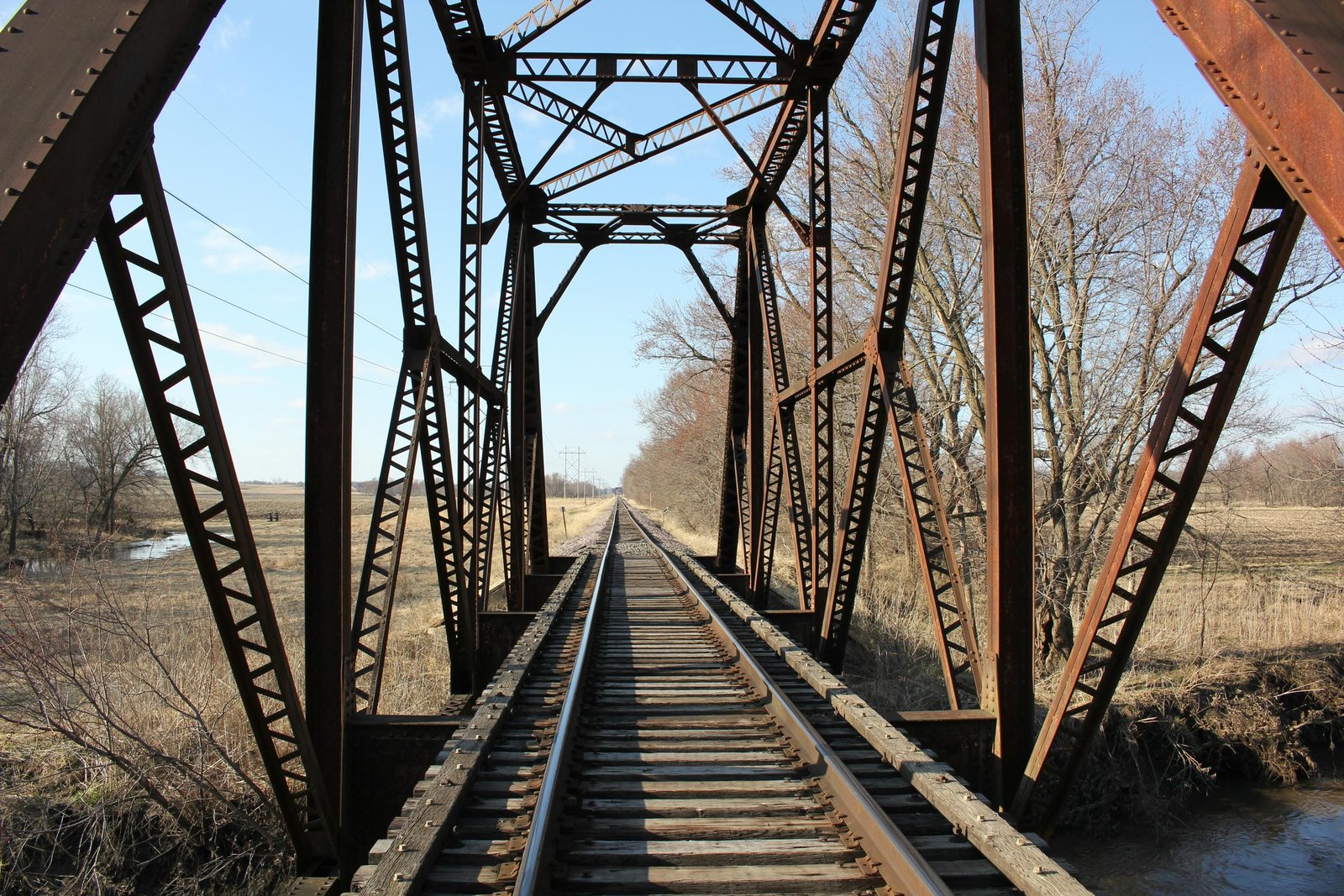 Inside truss